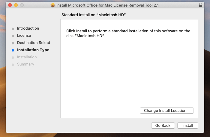office for mac 2016 removal tool